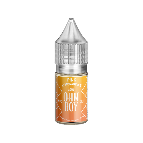 ohm boy nic salt bar edition pink lemonade ice 10ml