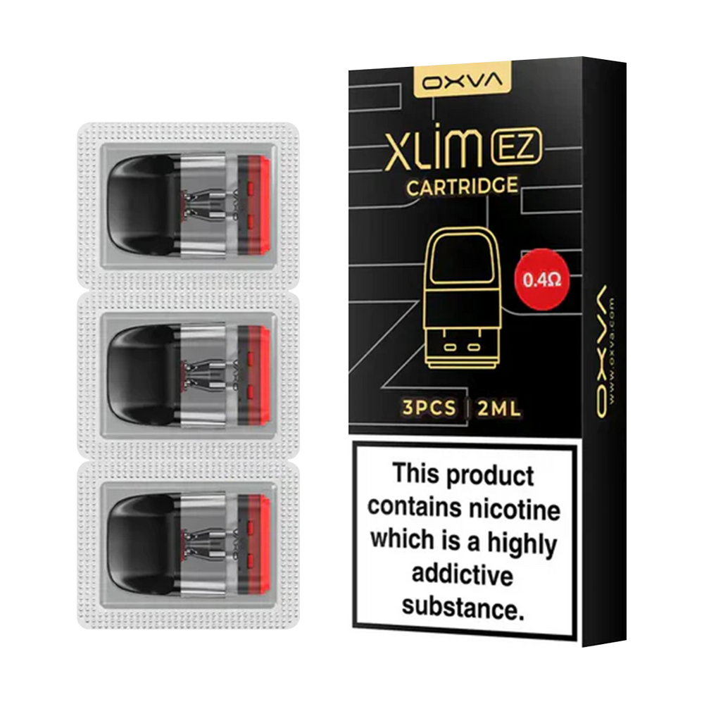 oxva xlim ez cartridge how to fill OXVA XLIM EZ Cartridge, X-treme Flavor, 3ml Capacity Pod, Top-Fill Design,  MTL & RDTL main image 1