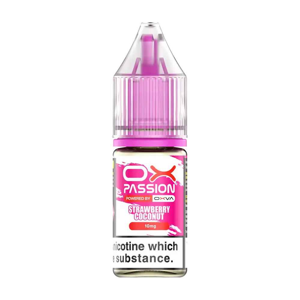 oxva ox passion nic salts strawberry coconut