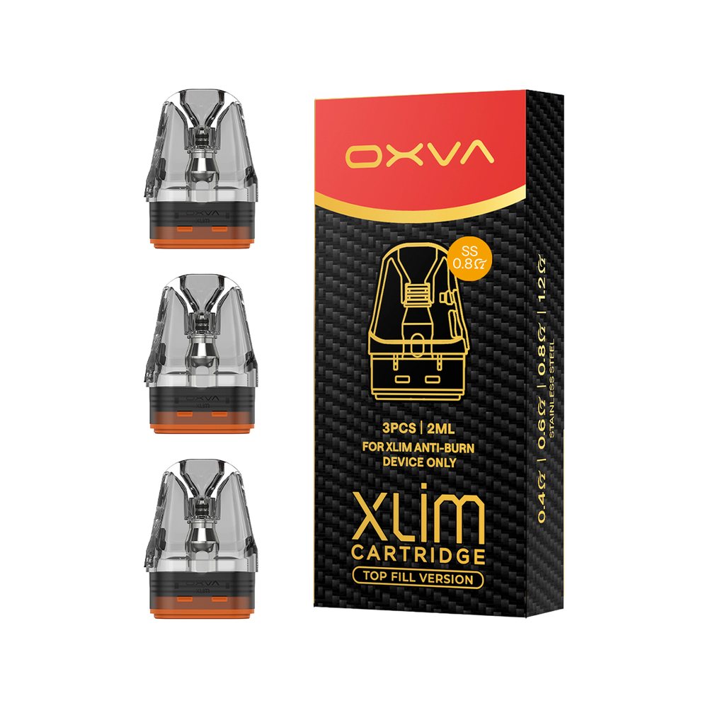 OXVA Xlim Stainless Steel Pod - 0.8ohm