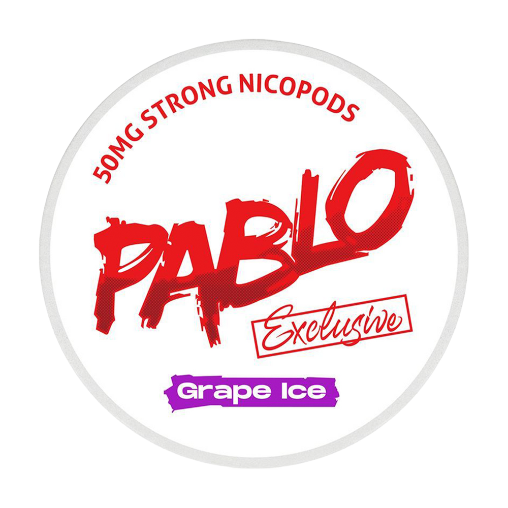 pablo exclusive nicotine pouches grape ice