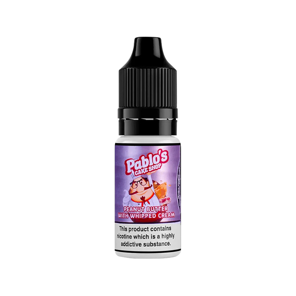 Peanut Butter with Whipped Cream Nic Salt by Pablos Cake Shop