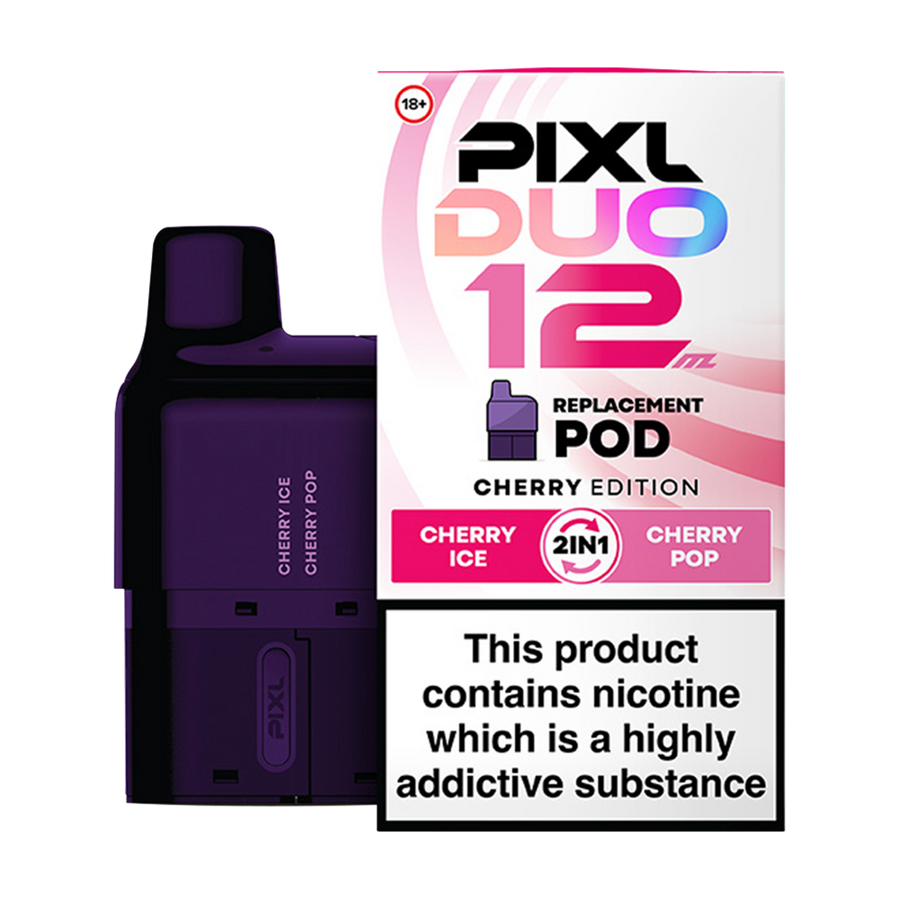 Cherry Edition Pixl Duo 12 Refill Pack | Prefilled Pods Vape Shop Cherry Edition Pixl Duo 12 Refill Pack | Prefilled Pods Vape Shop