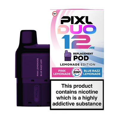 pixl duo 12 refill pack lemonade edition
