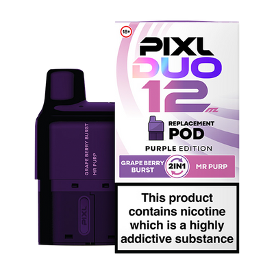 pixl duo 12 refill pack purple edition