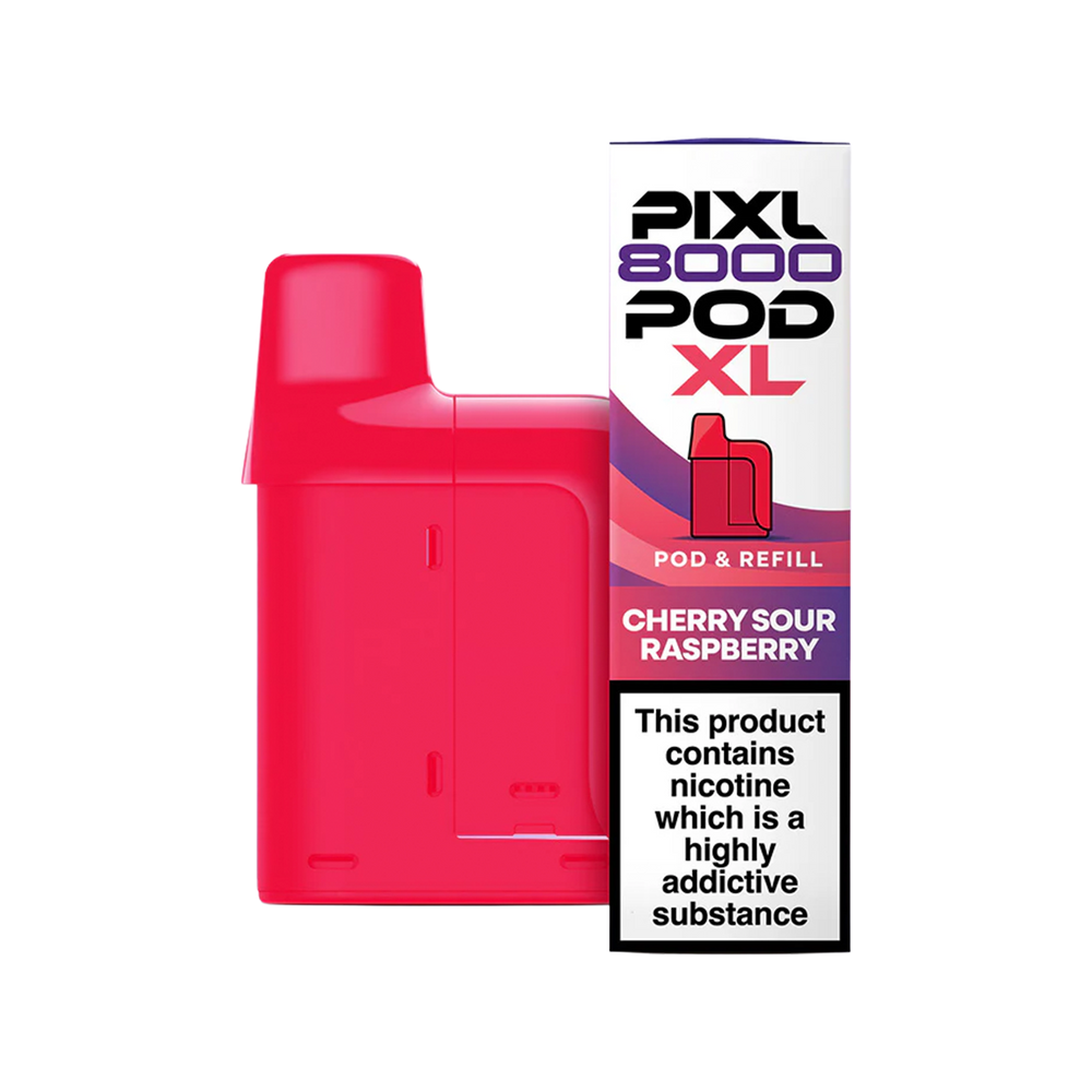 pixl 8000 pods cherry sour raspberry