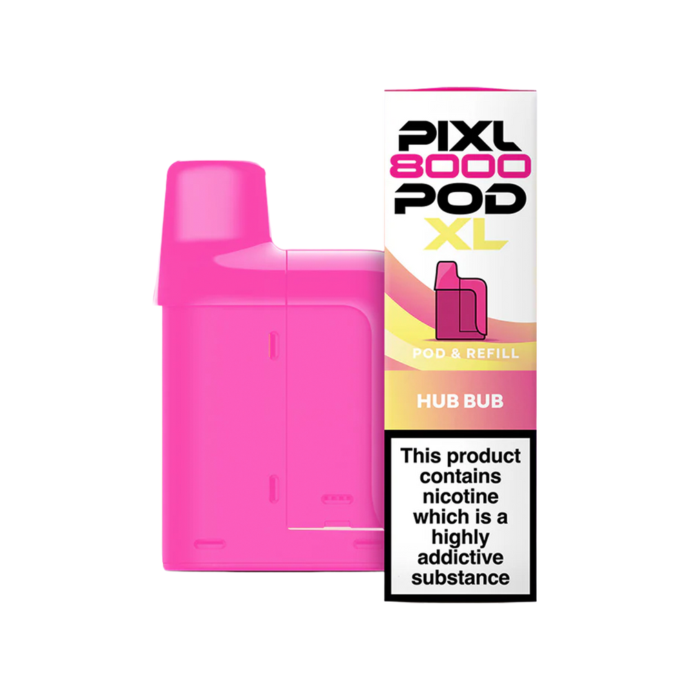 pixl 8000 pods hub bub