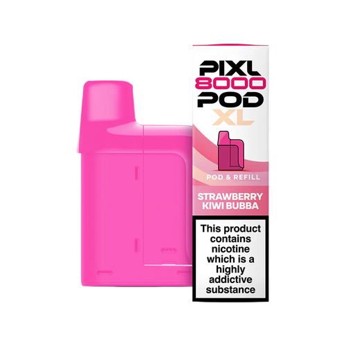 pixl 8000 pods strawberry kiwi bubba