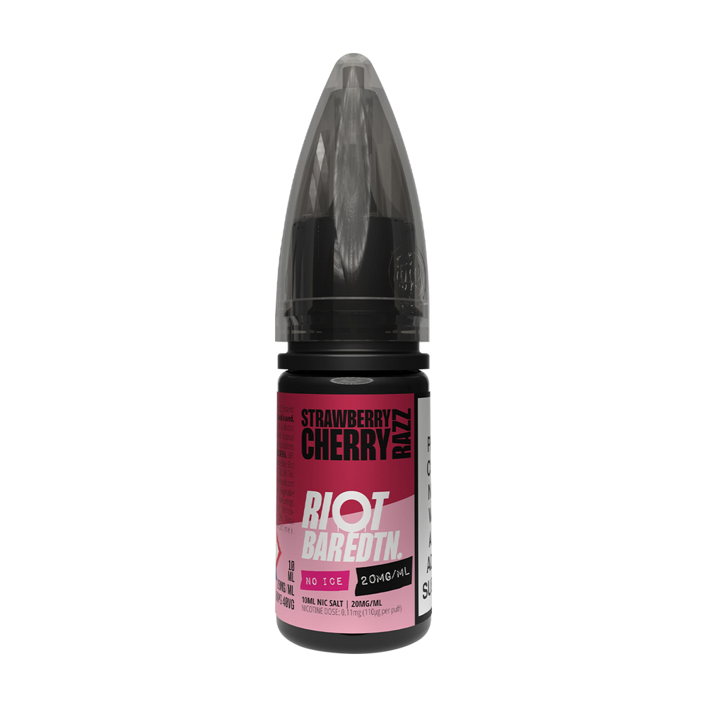 Strawberry Cherry Razz Riot Bar EDTN Nic Salt 10ml - 20mg