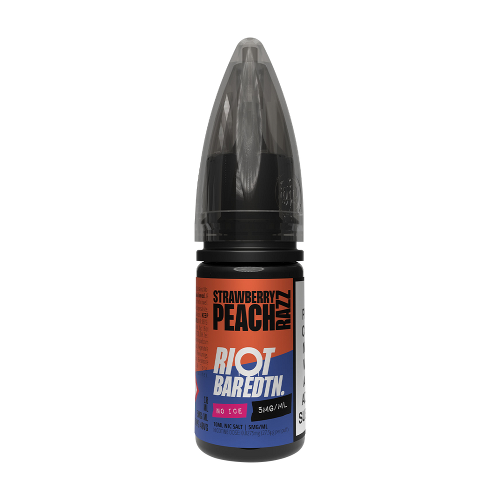 Strawberry Peach Razz Riot Bar EDTN Nic Salt 10ml - 5mg