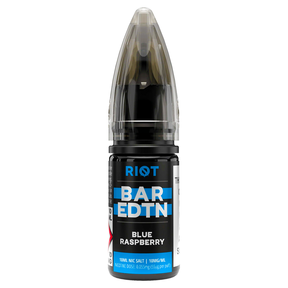 Blue Raspberry Riot Bar EDTN Nic Salt 10ml