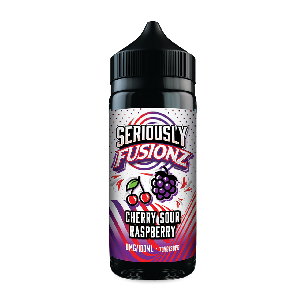 Cherry Sour Raspberry 100ml Shortfill by Seriously Fusionz