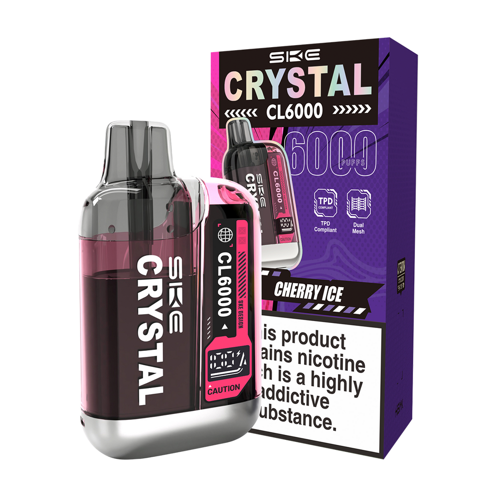 SKE Crystal CL6000 Big Puff Vape Vape Shop SKE Crystal CL6000 Big Puff Vape Vape Shop