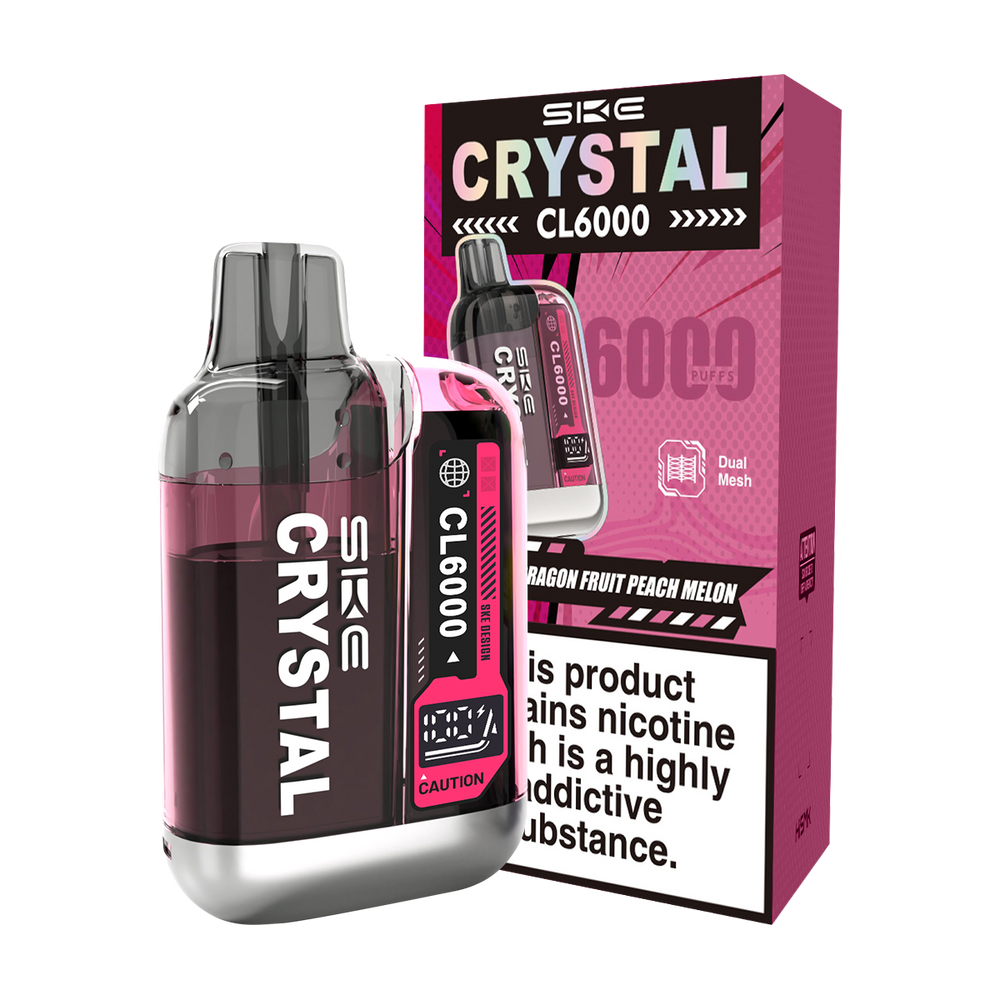 SKE Crystal CL6000 Big Puff Vape Vape Shop SKE Crystal CL6000 Big Puff Vape Vape Shop