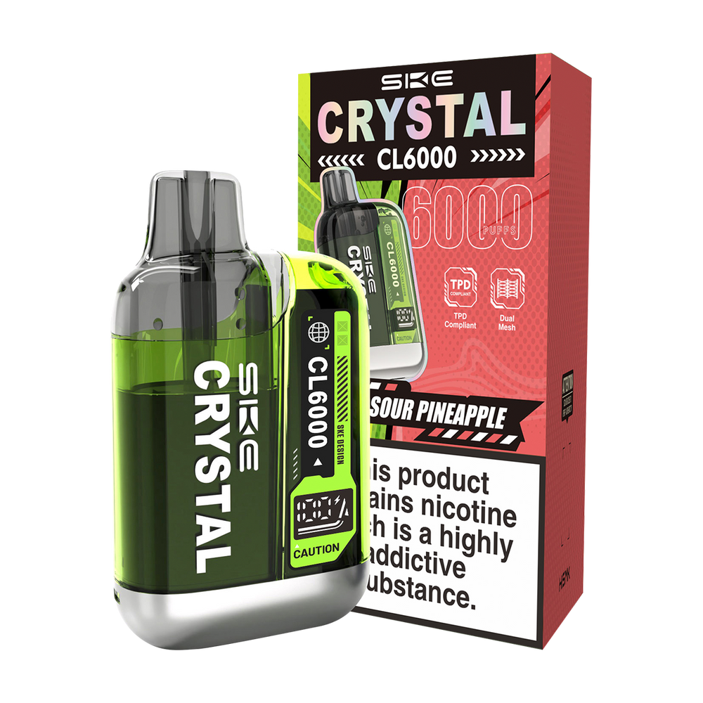 SKE Crystal CL6000 Big Puff Vape Vape Shop SKE Crystal CL6000 Big Puff Vape Vape Shop