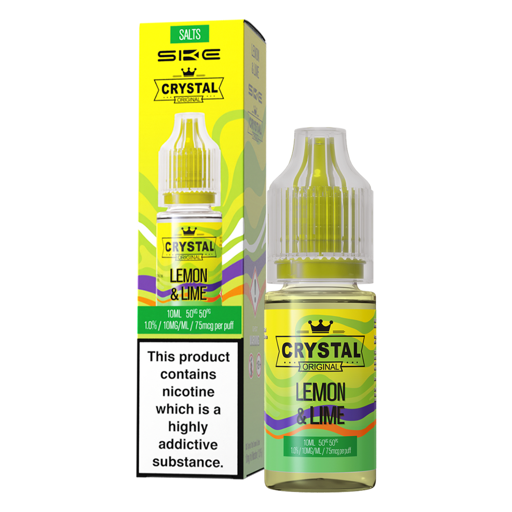 Lemon & Lime Nic Salt by SKE Crystal 10ml 10mg