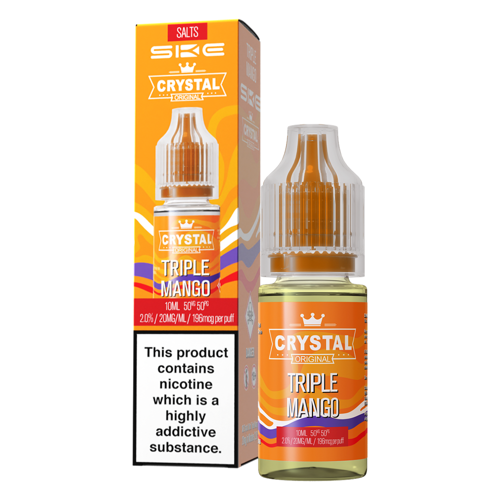 Triple Mango Nic Salt by SKE Crystal 10ml 20mg