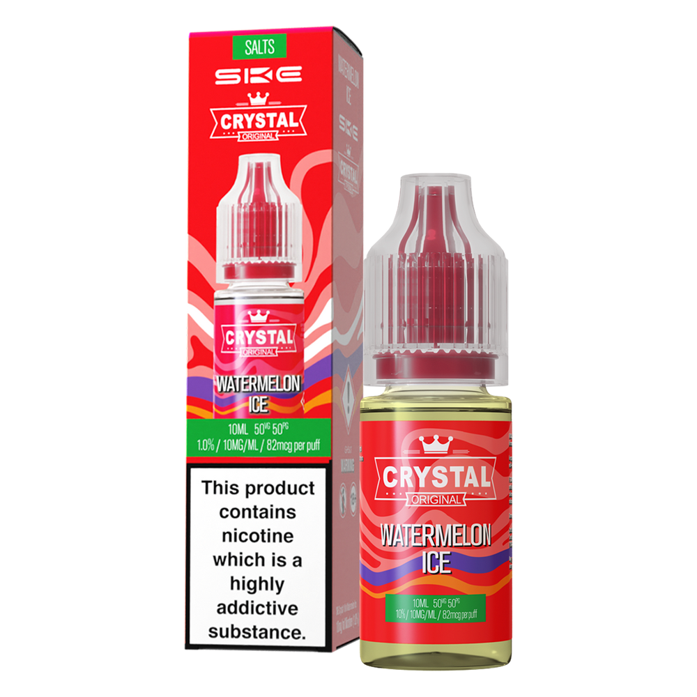 watermelon ice vape juice Watermelon Ice Nic Salt by SKE Crystal 10ml – Vape Shop