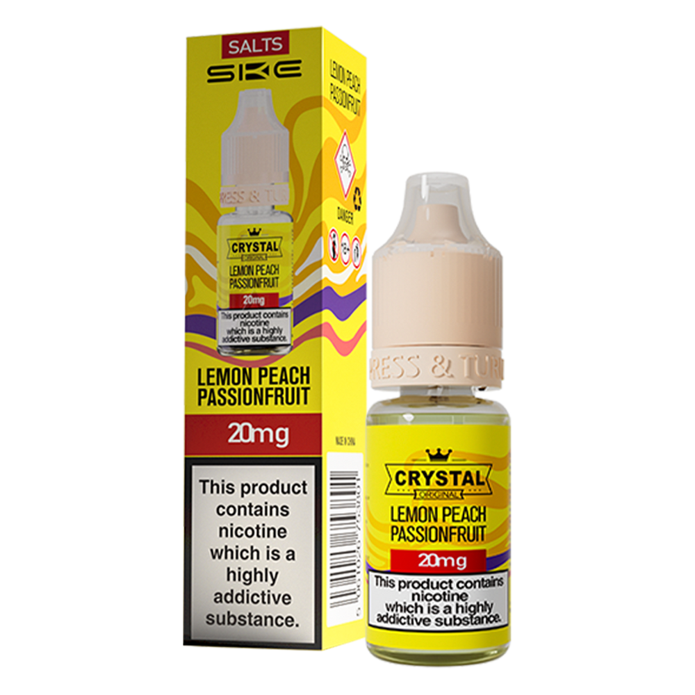 Lemon Peach Passionfruit Nic Salt by SKE Crystal - 20mg