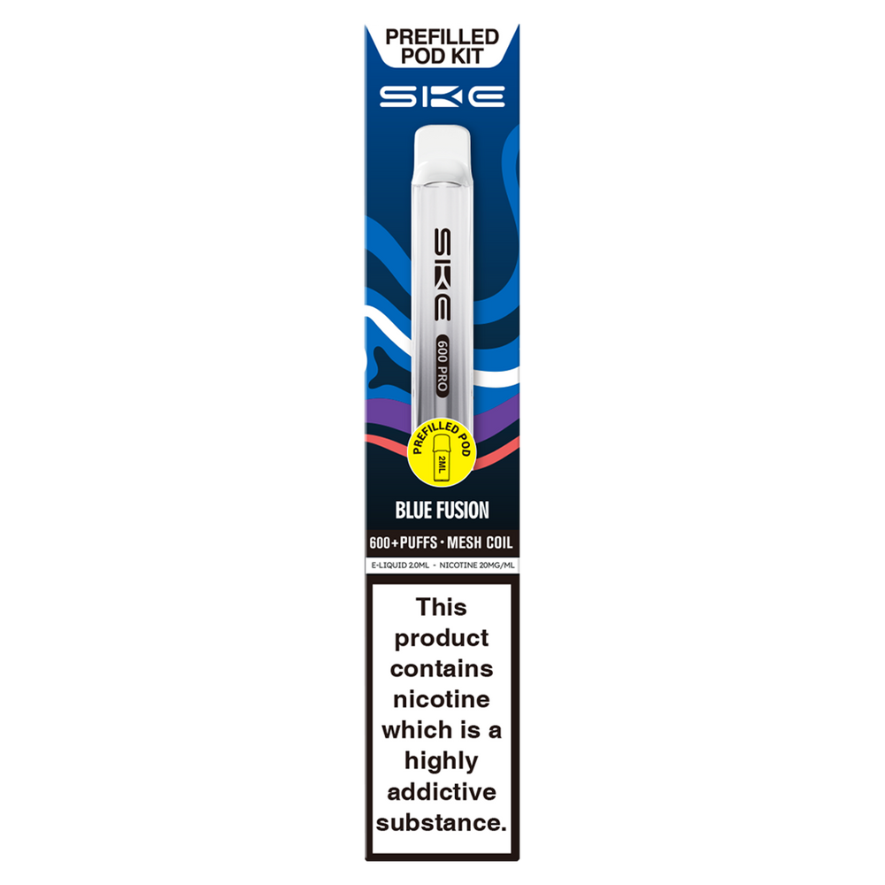 SKE 600 Pro Prefilled Pod Kit - Blue Fusion