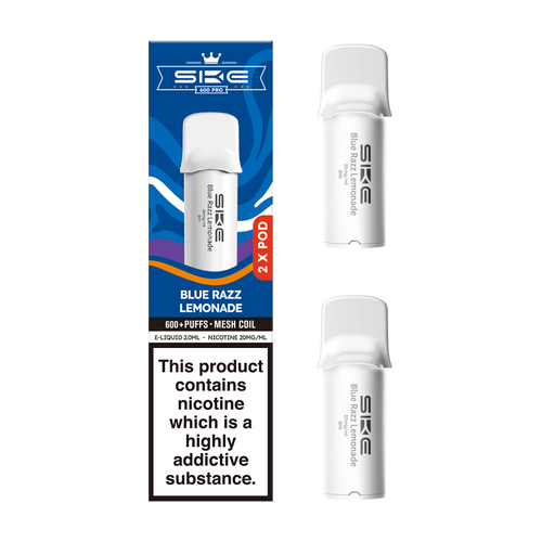 ske 600 pro pods blue razz lemonade