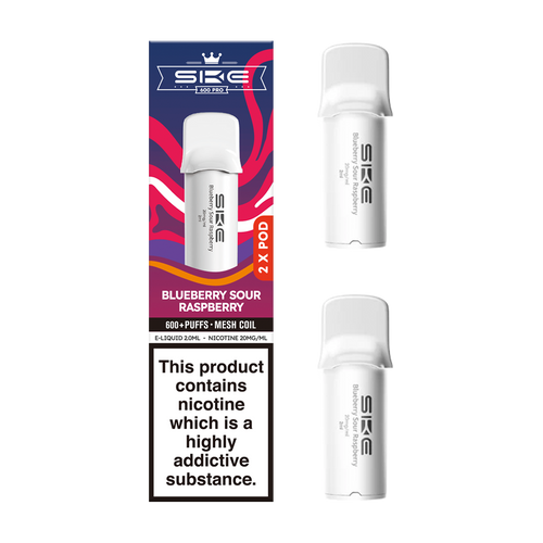 ske 600 pro pods blueberry sour raspberry