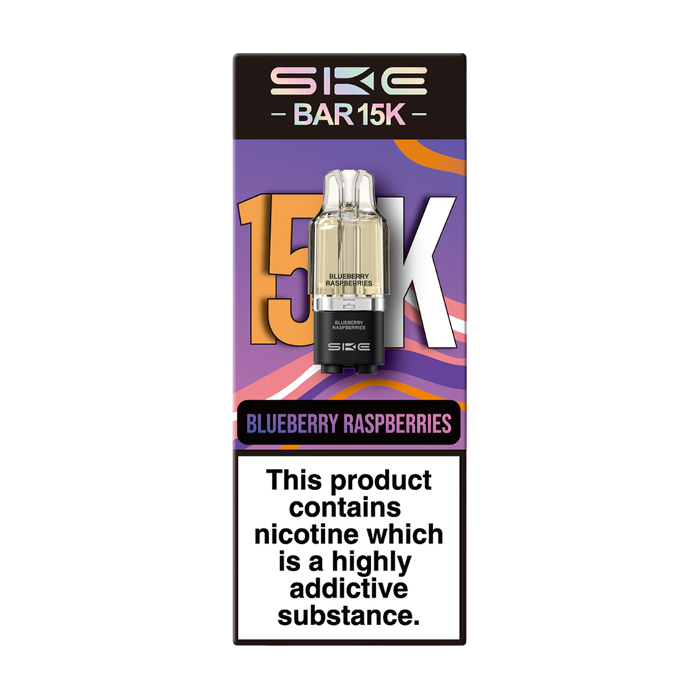 ske bar 15k pods blueberry raspberries