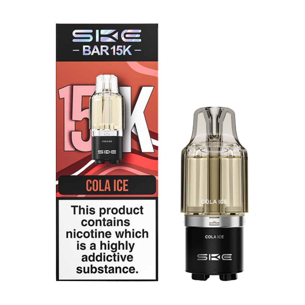 ske bar 15k prefilled pod cola ice