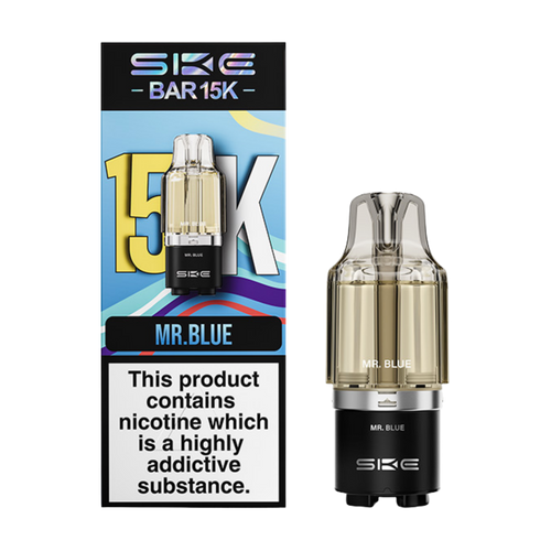 ske bar 15k prefilled pod mr blue