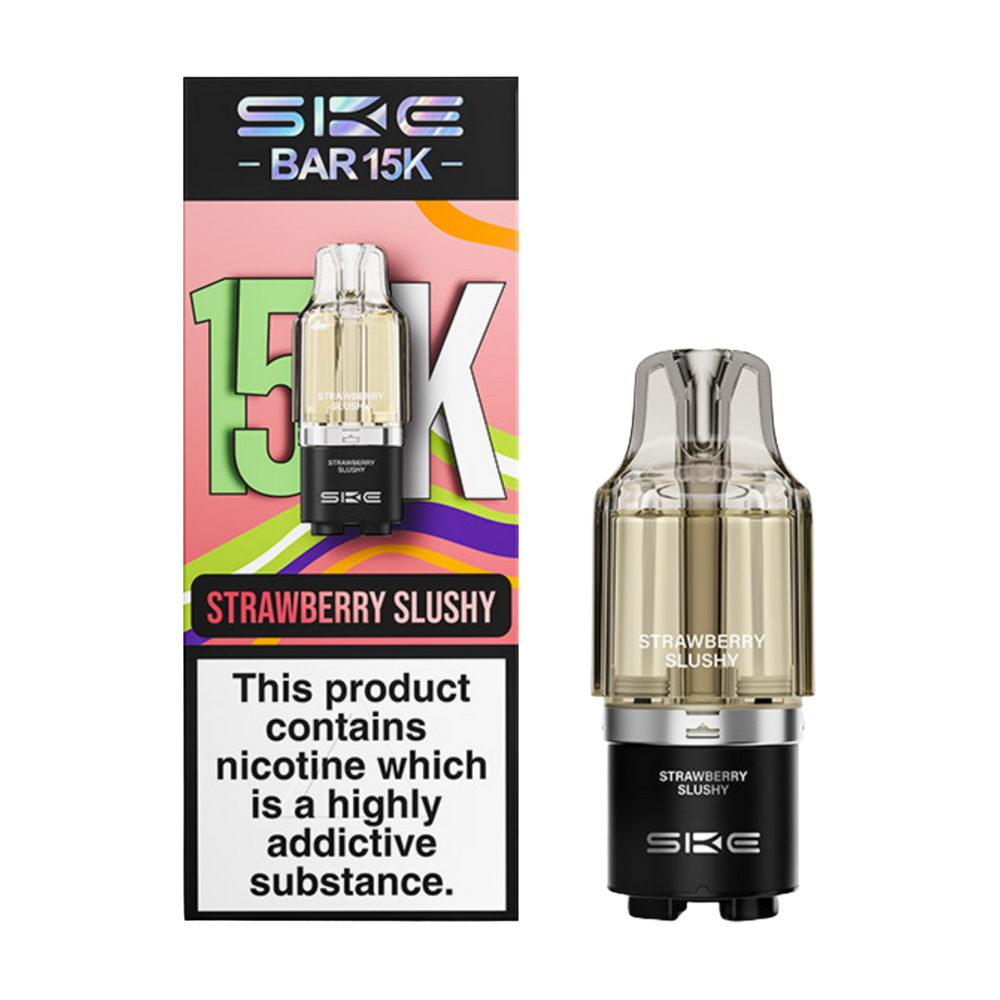 ske bar 15k prefilled pod strawberry slushy