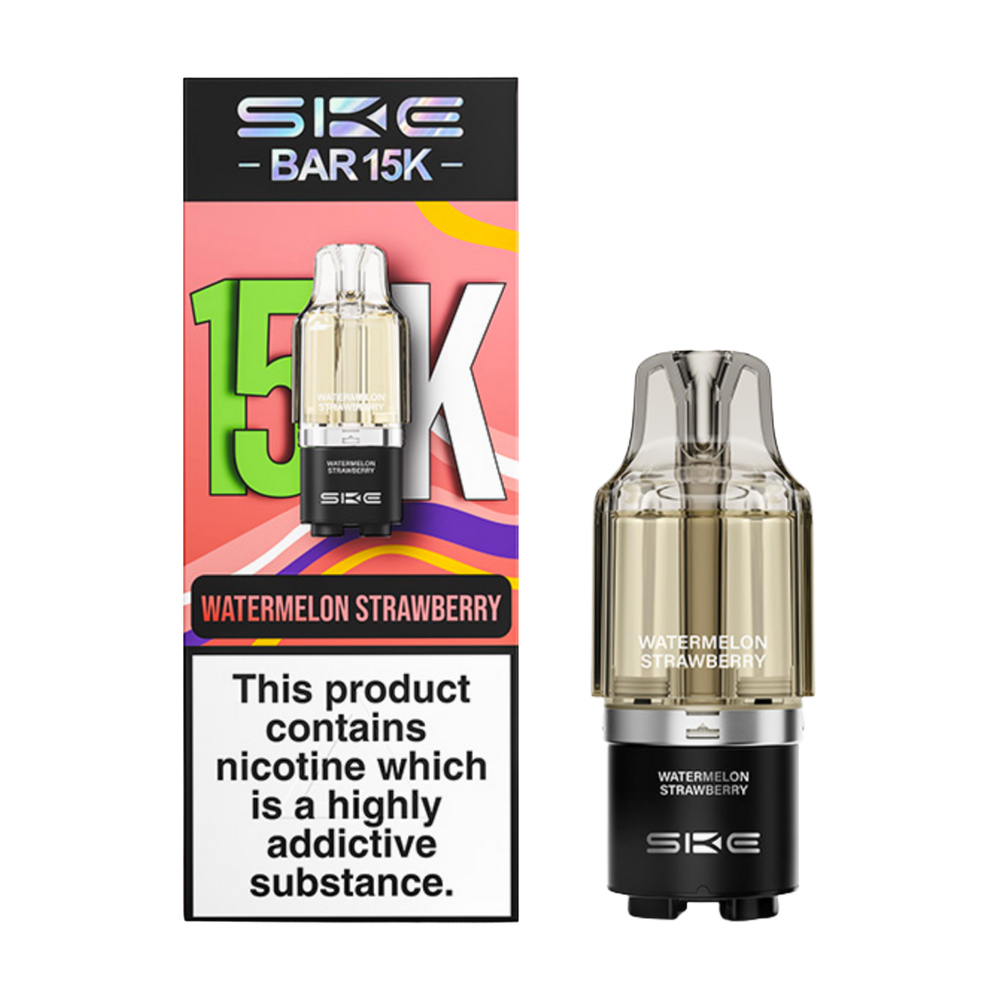 ske bar 15k prefilled pod watermelon strawberry