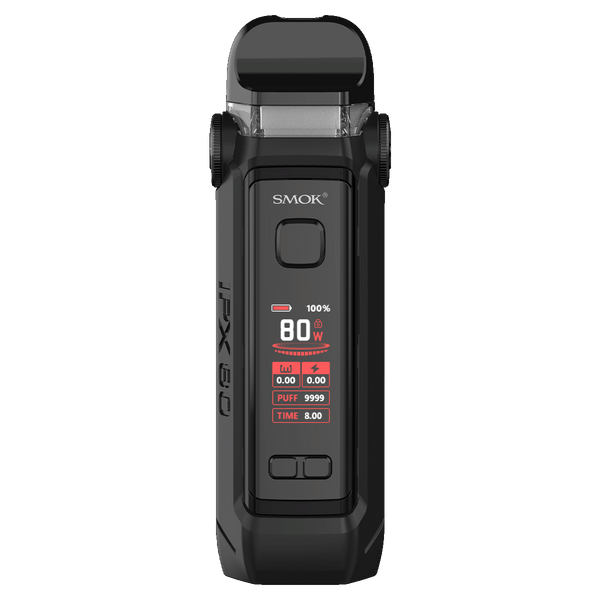 Smok IPX 80 Pod Mod 80W Vape Kit Fluid Black Grey