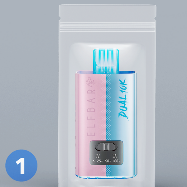 Step 1: Unbox the Elf Bar Dual 10k Vape Kit