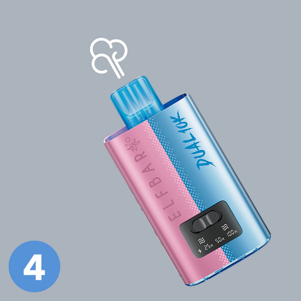 Step 4: Vape the Elf Bar Dual 10k Kit