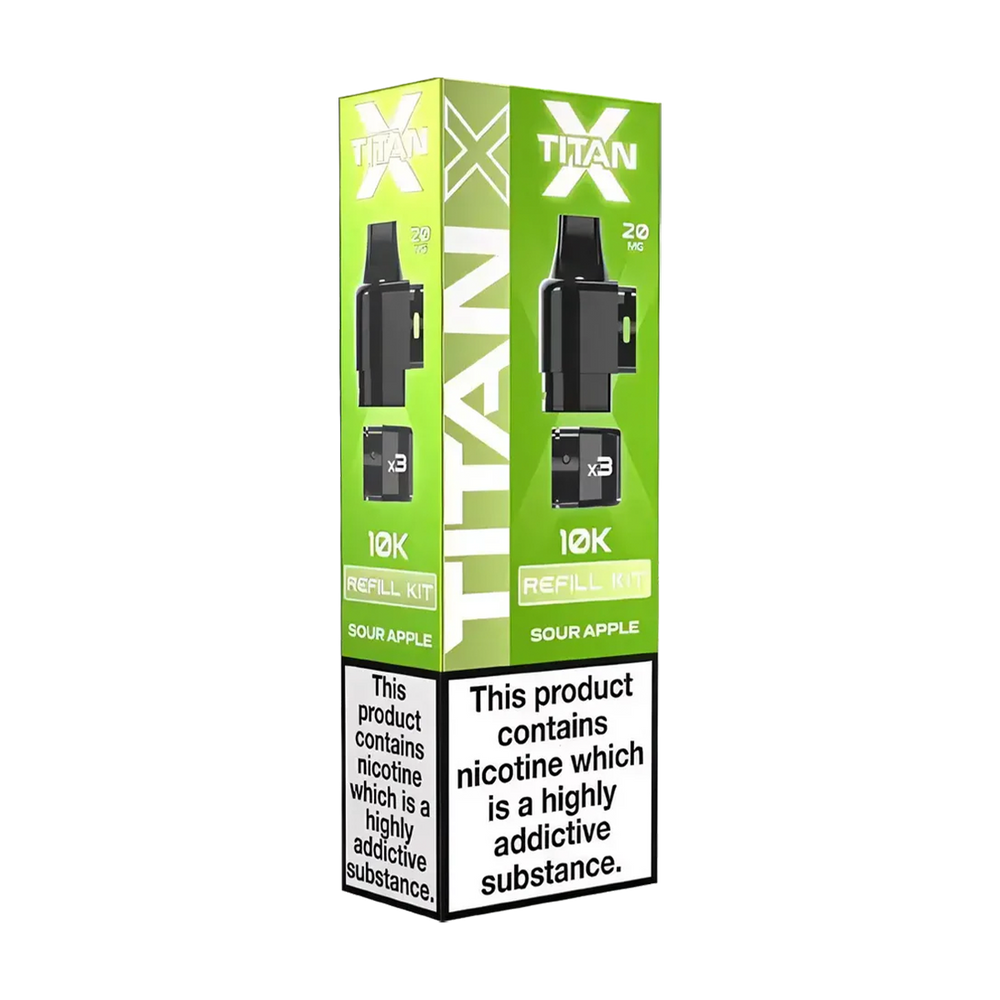 titan x prefilled pods sour apple