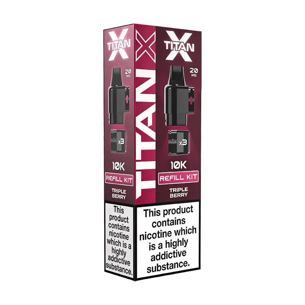 titan x prefilled pods triple berry