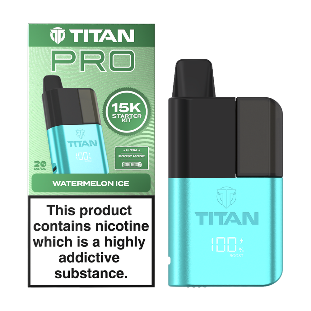 Titan Pro 15K Kit - Pre-Filled Vape Pod Kit - Watermelon Ice