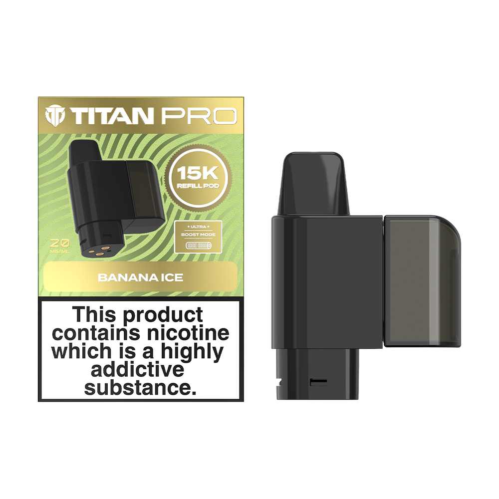 Titan Pro 15K Refill Pack - Banana Ice