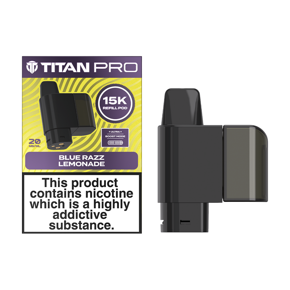 Titan Pro 15K Refill Pack - Blue Razz Lemonade