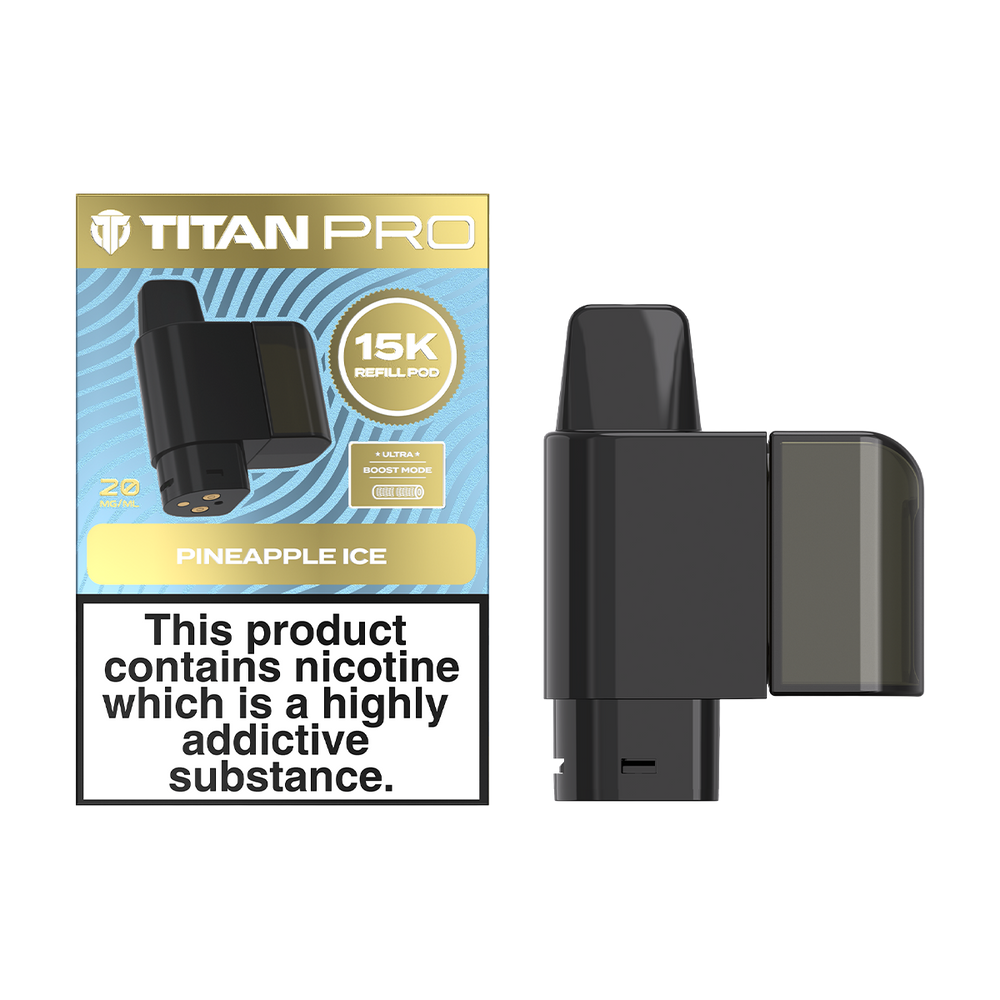Titan Pro 15K Refill Pack - Pineapple Ice