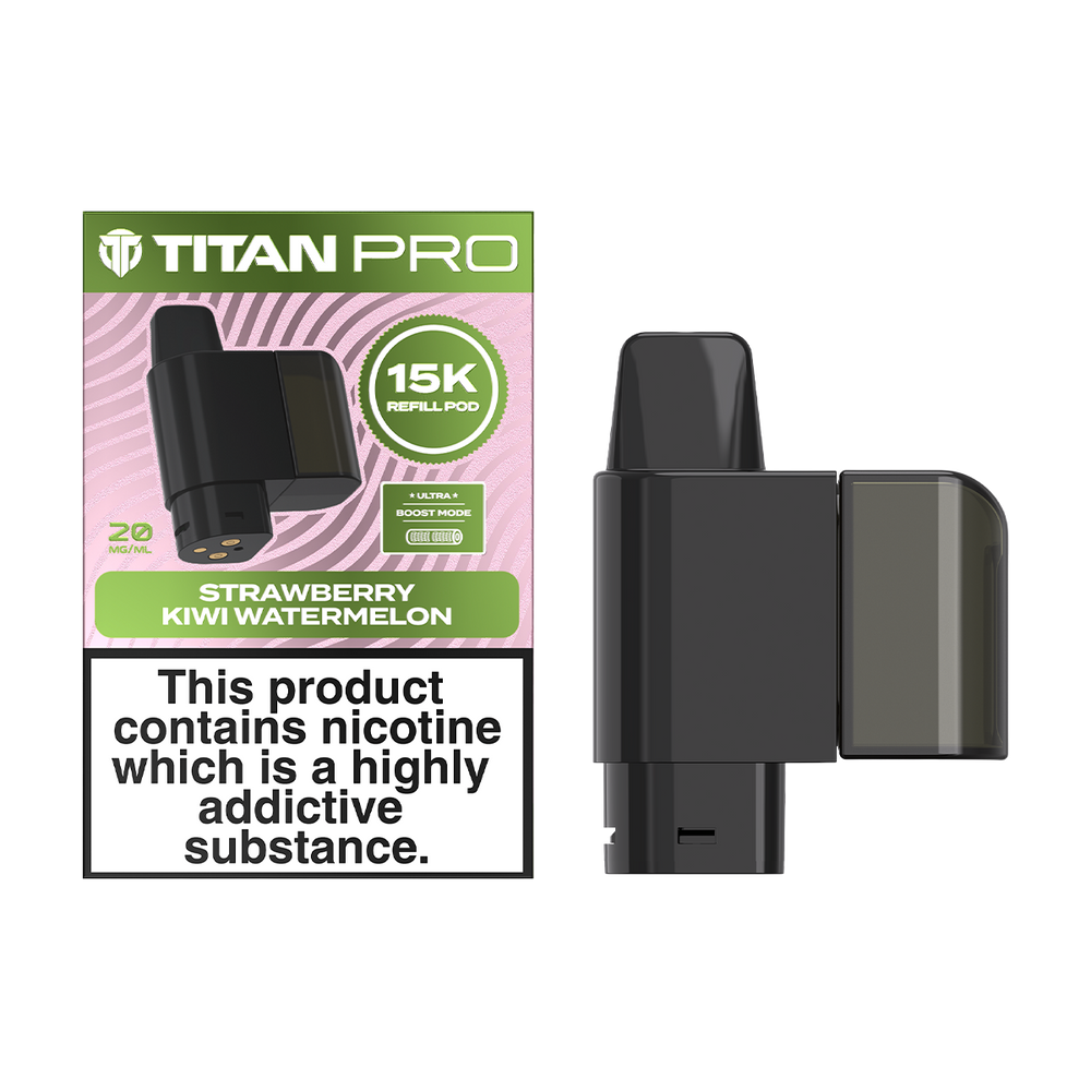 Titan Pro 15K Refill Pack - Strawberry Kiwi Watermelon