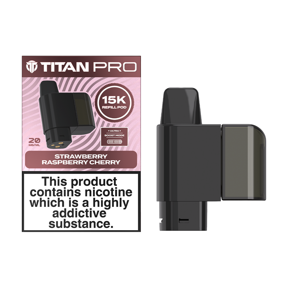 Titan Pro 15K Refill Pack - Strawberry Raspberry Cherry