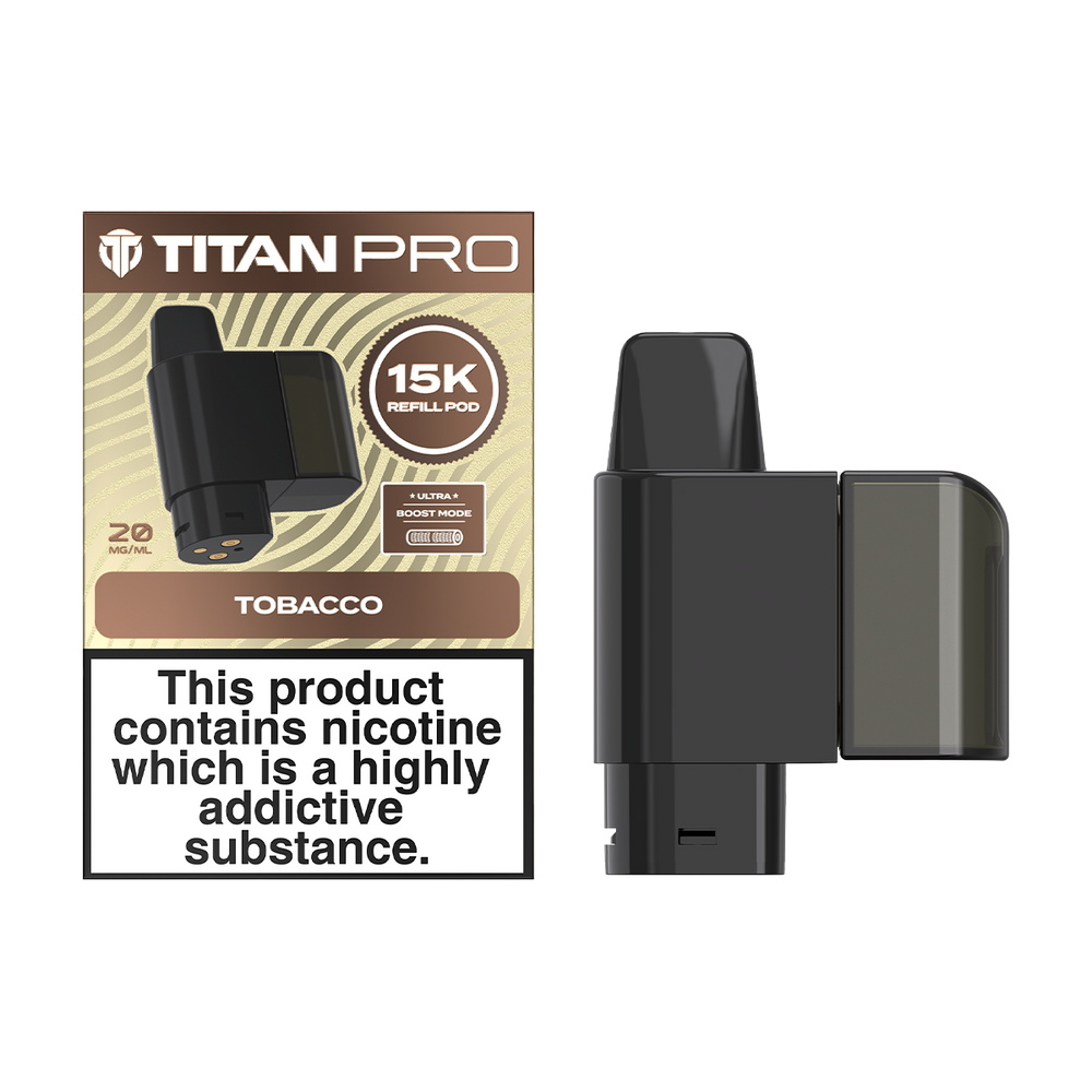 Titan Pro 15K Refill Pack - Tobacco