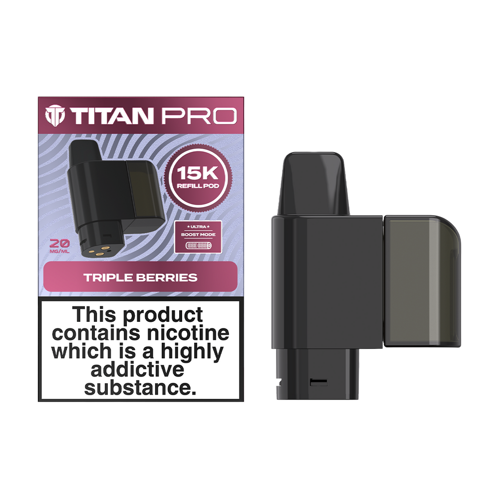 Titan Pro 15K Refill Pack - Triple Berries