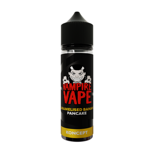 vampire vape 50ml desserts collection carmelised banana pancake