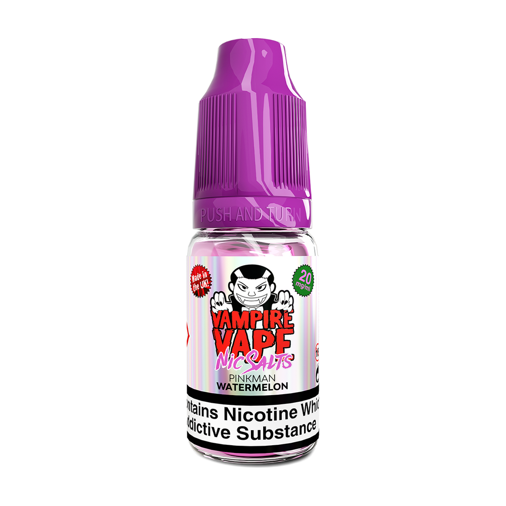 Pinkman Watermelon Nic Salt by Vampire Vape 10ml 20mg