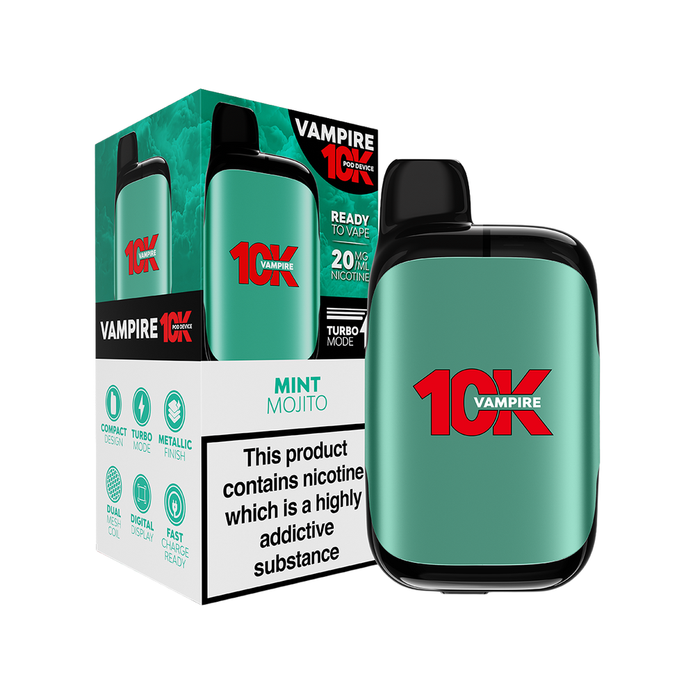 Vampire Vape 10K Kit - Min Mojito