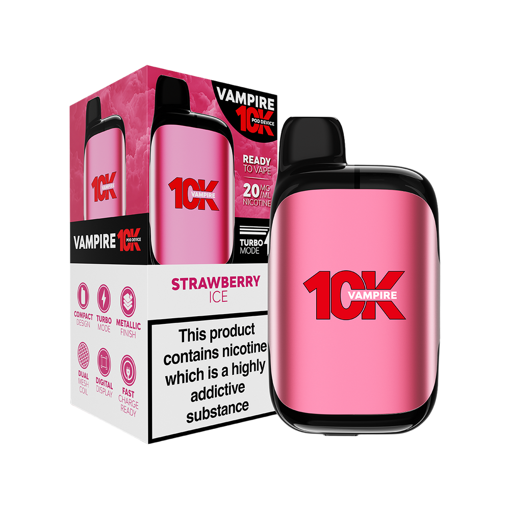 Vampire Vape 10K Kit - Strawberry Ice