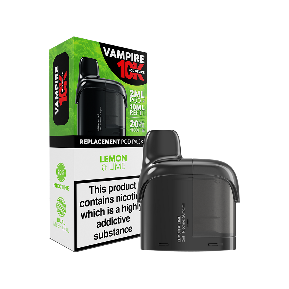Vampire Vape 10K Refill Pack - Lemon & Lime