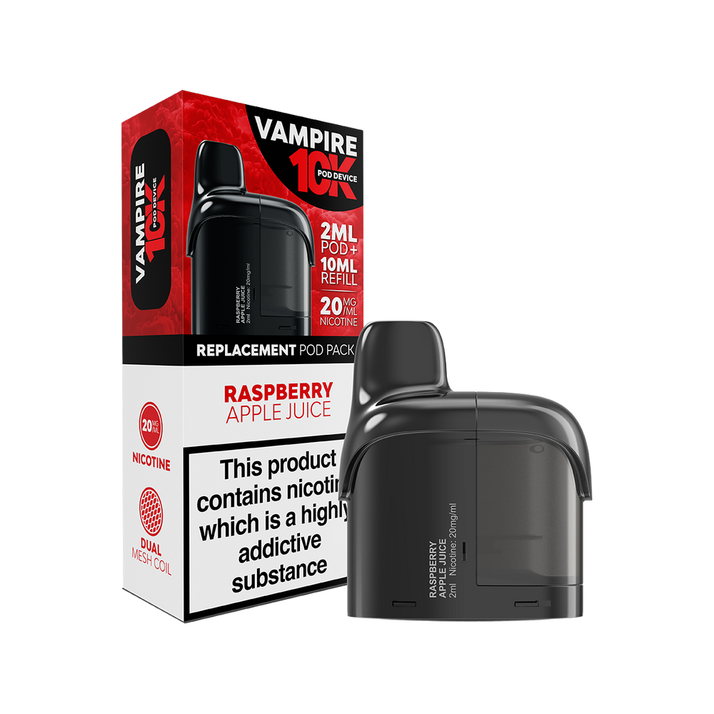 Vampire Vape 10K Refill Pack - Raspberry Apple Juice